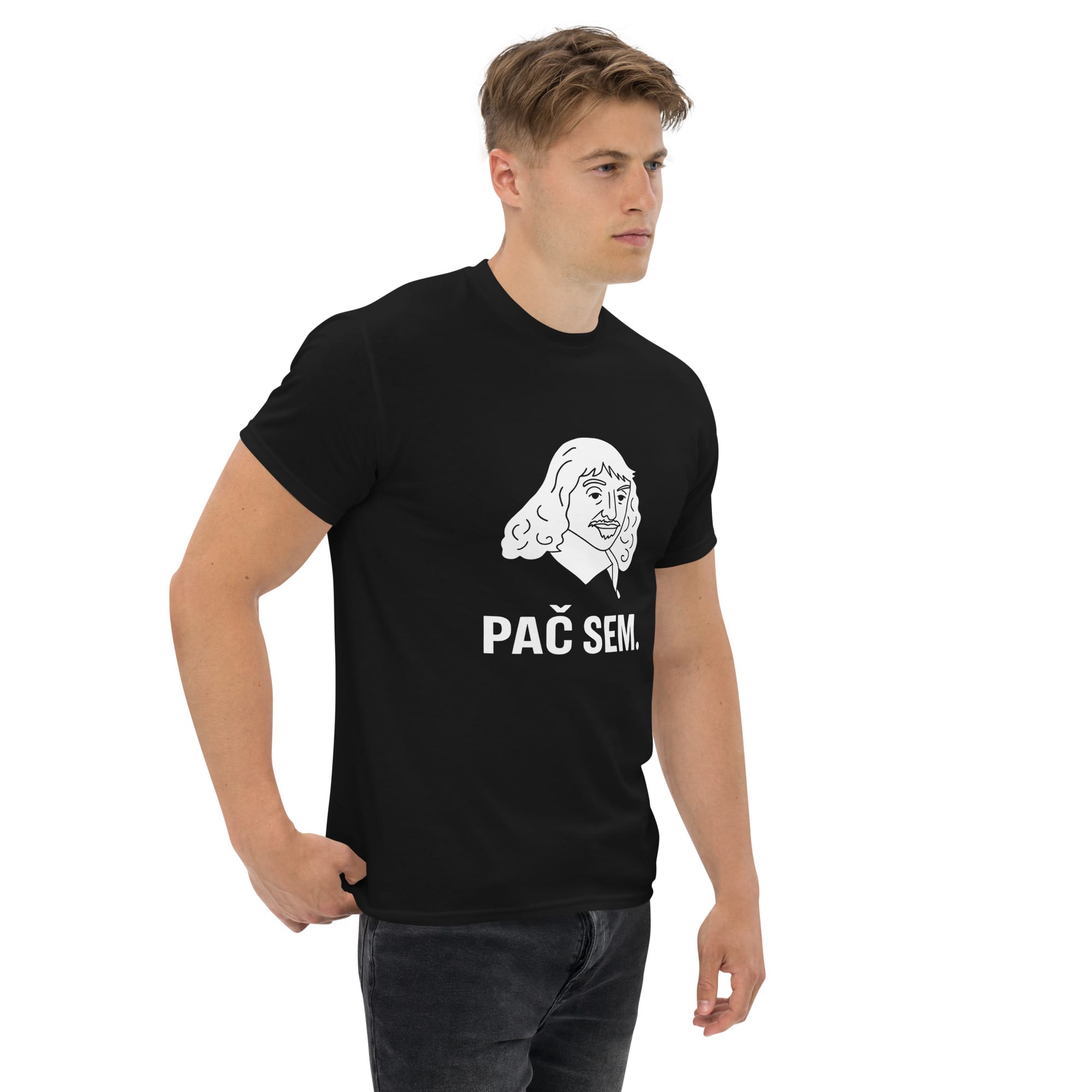 PAČ SEM. - René Pačcartes - unisex majica s kratkimi rokavi - slika 6