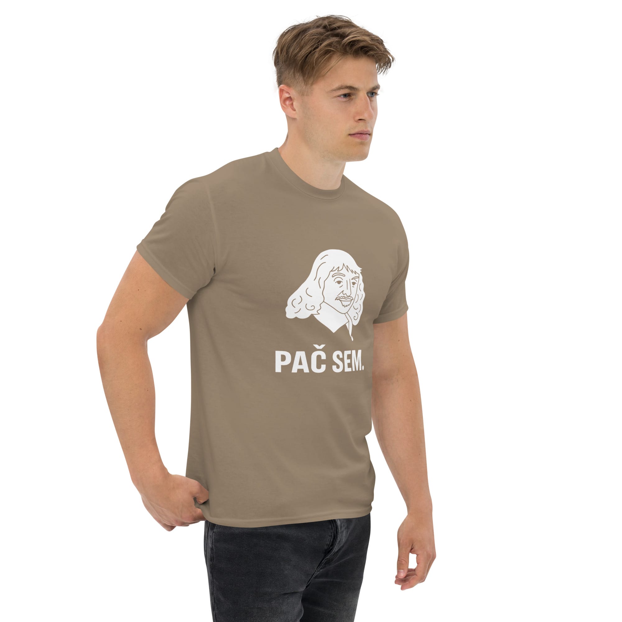 PAČ SEM. - René Pačcartes - unisex majica s kratkimi rokavi - slika 10