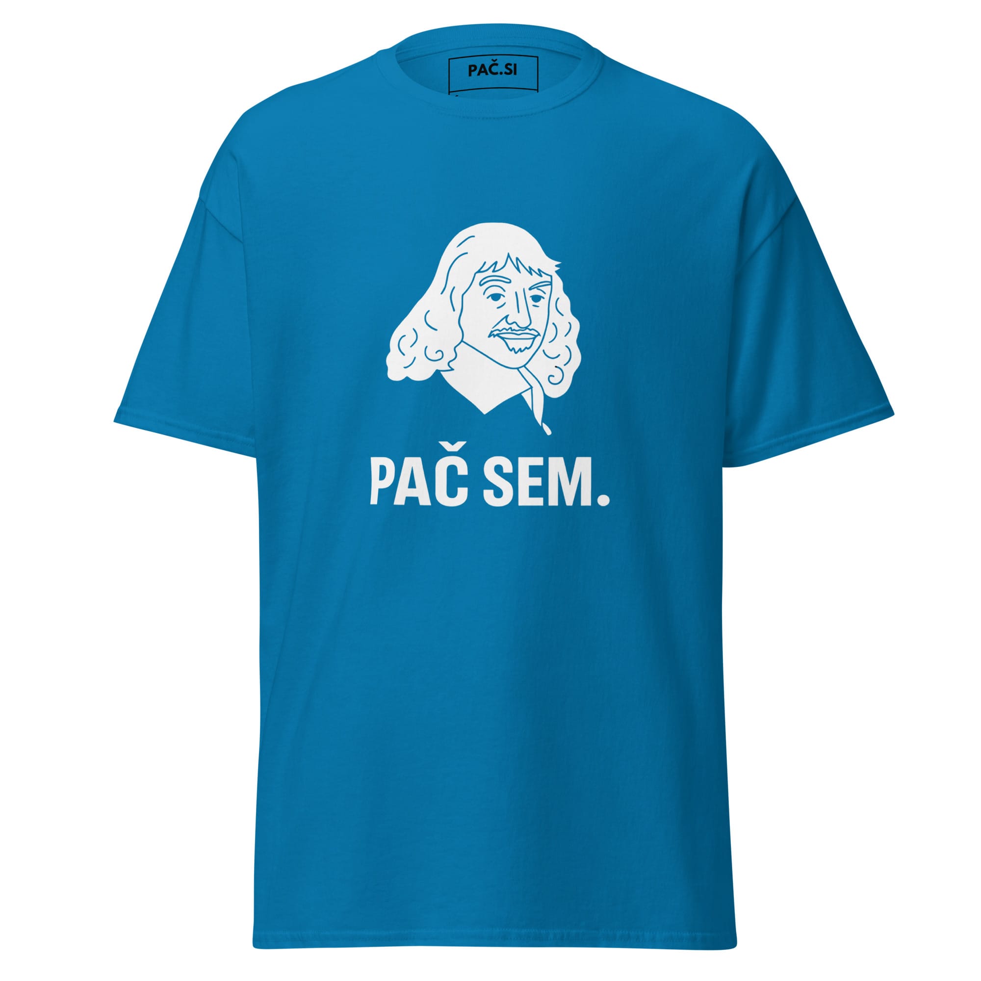 PAČ SEM. - René Pačcartes - unisex majica s kratkimi rokavi - slika 3